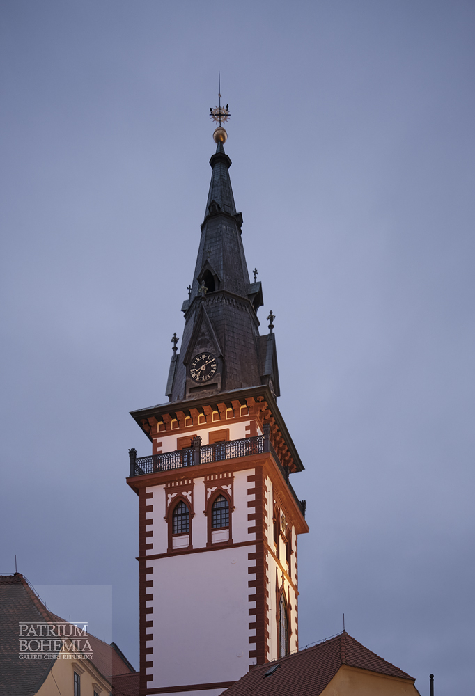 Town tower. Chomutov.