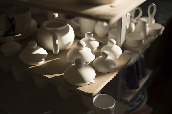 Ceramic products, teapots, salt shakers, etc.